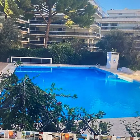En Classe 2 Etoiles Au Bord De 4 Couchages Avec Lit Superpose Et Au Salon Un Canape Convertible Et Piscine A 300 M Des Transports Communs,gare Ferroviaire,commerces Et Plages Antibes